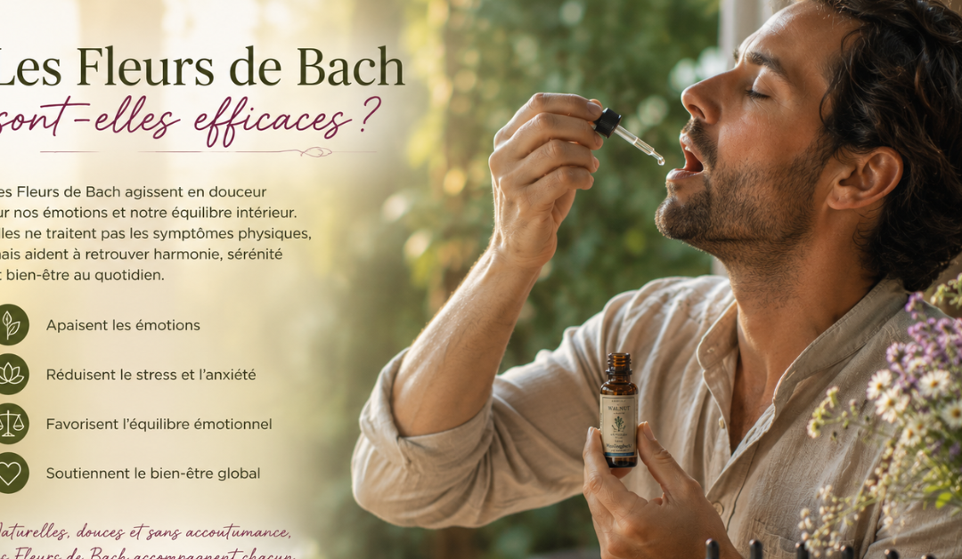 Les Fleurs de Bach sont-elles efficaces ?