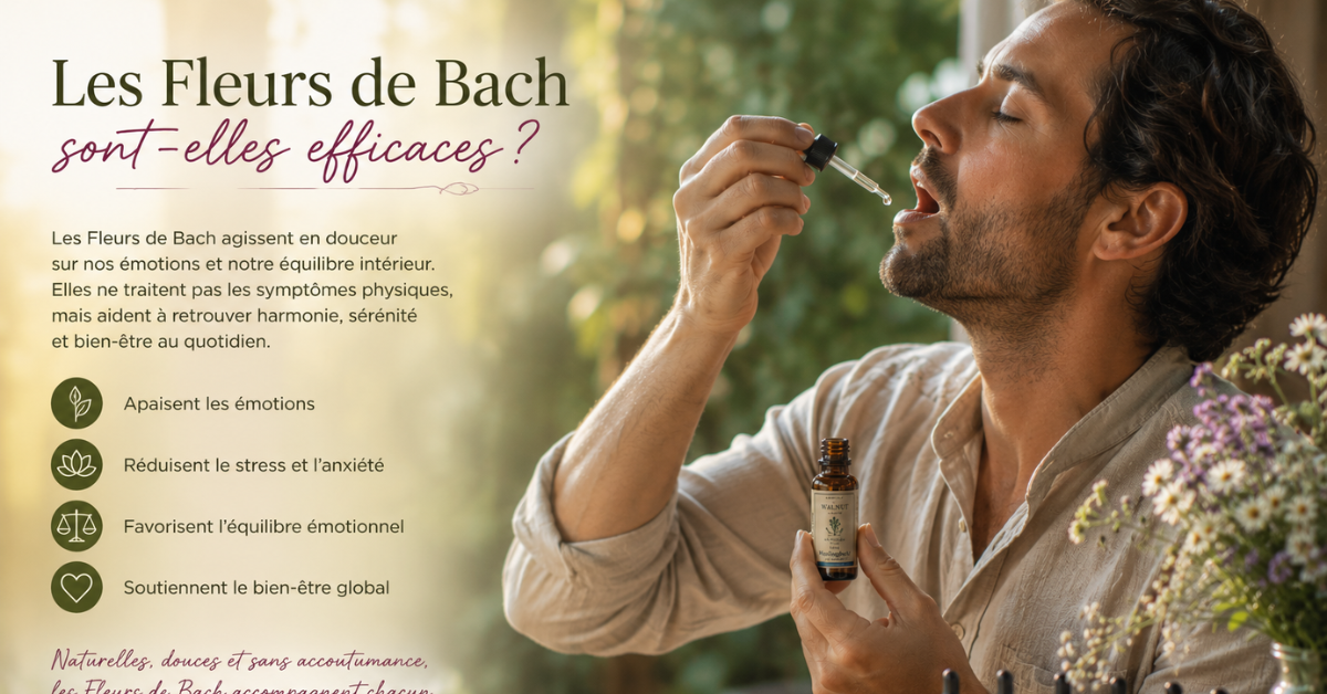 Les Fleurs de Bach sont-elles efficaces